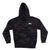 Dark Camo Sled Cutout Hoodie (Metallic Silver Logo)